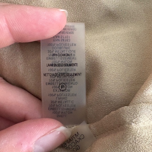 Calvin Klein Gold Blouse - Picture 10 of 13